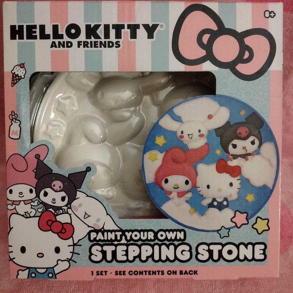 Hello Kitty DIY Stepping Stone Kit